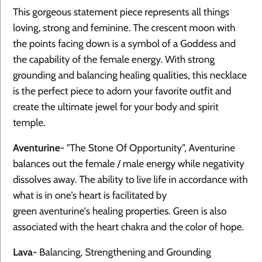 Jade Crescent Essential Oil Diffuser Necklace. - image 5